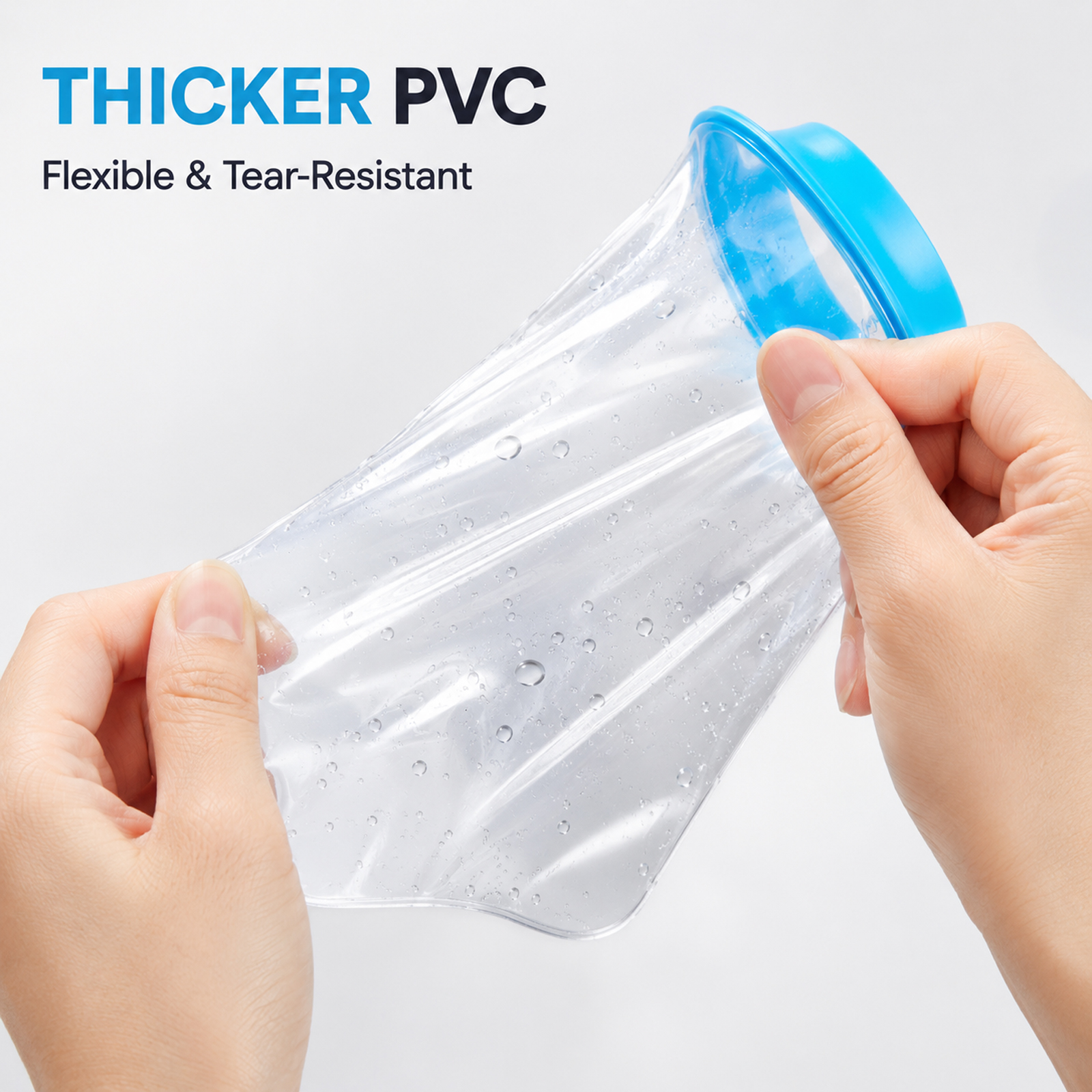 Waterproof Cast Cover for Shower Arm Adult, Reusable Full Arm Protector Sleeve for Hand Wrist Elbow Bandages and Wounds, Clear PVC Bathing Guard to Keep Dressings Dry After Surgery - Image 6
